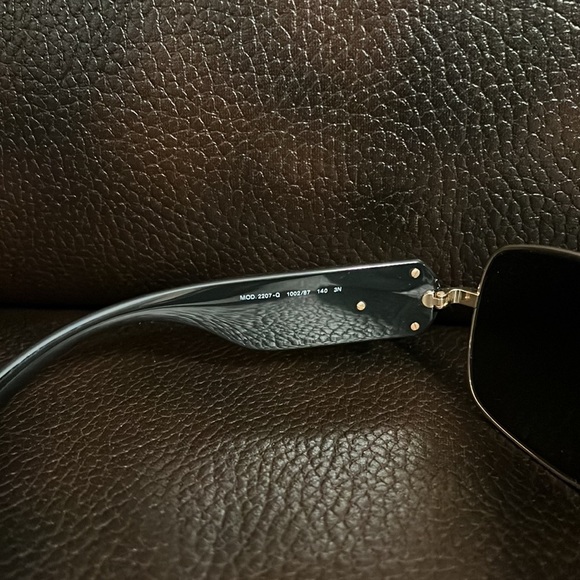 Versace unisex la Medusa Tinted logo monogram aviator sunglasses NWB - Picture 6 of 12